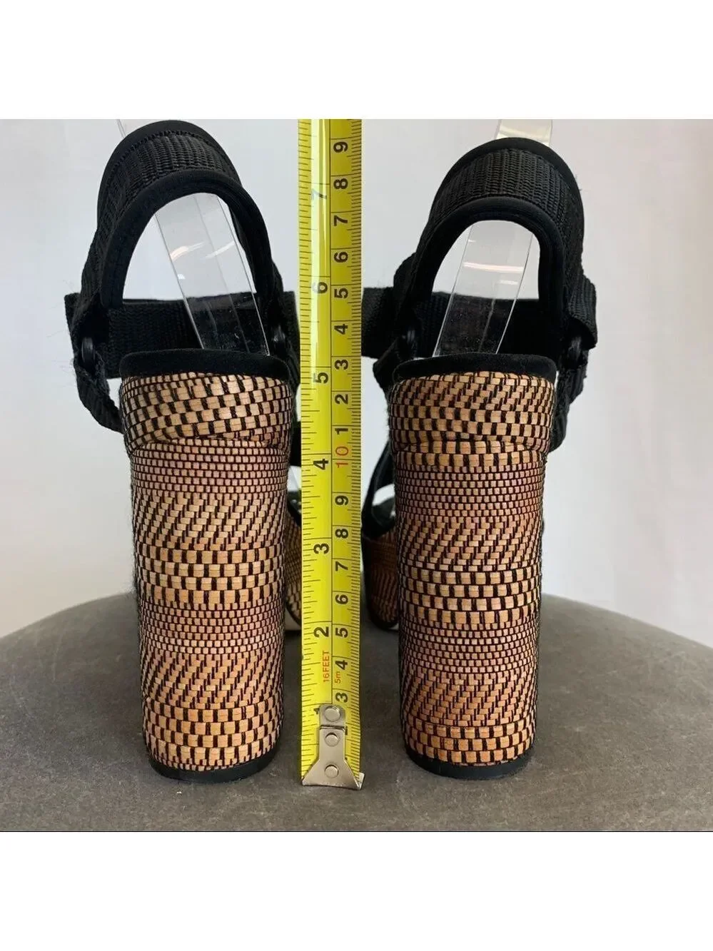 FREE People Sport Society Platform Sandals black Sz 41🔥